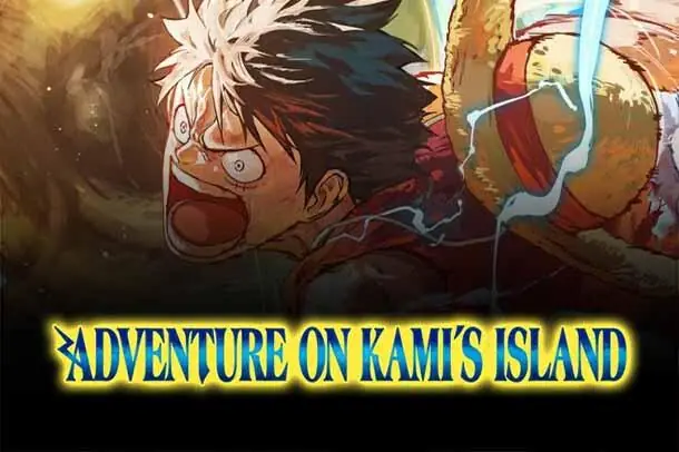 Adventure on Kami's Island set background